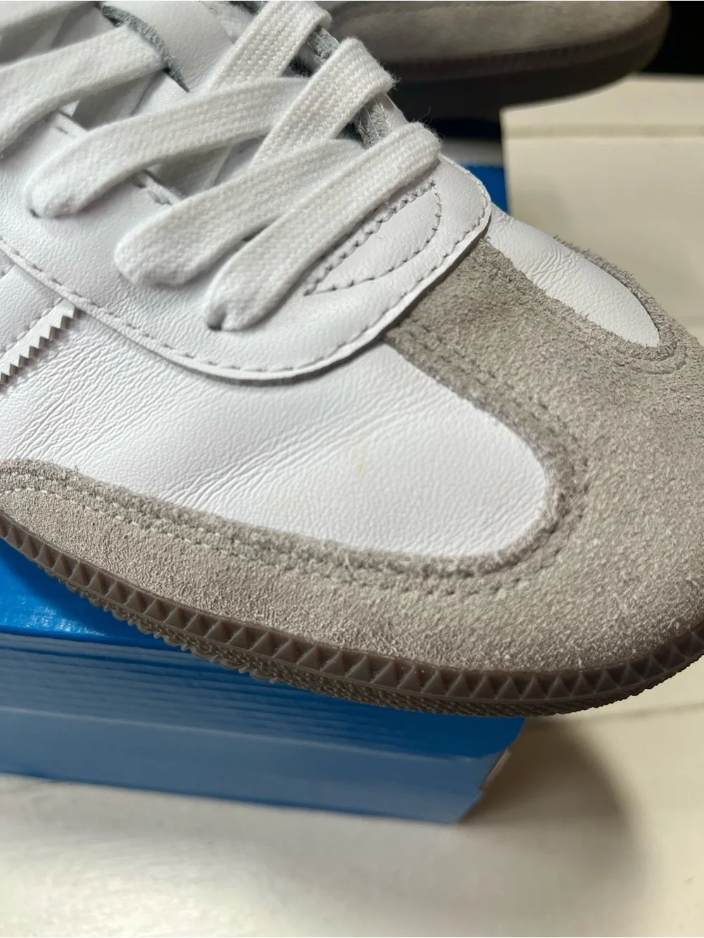 Adidas OG Sambas Double White Gum (BASICALLY NEW)